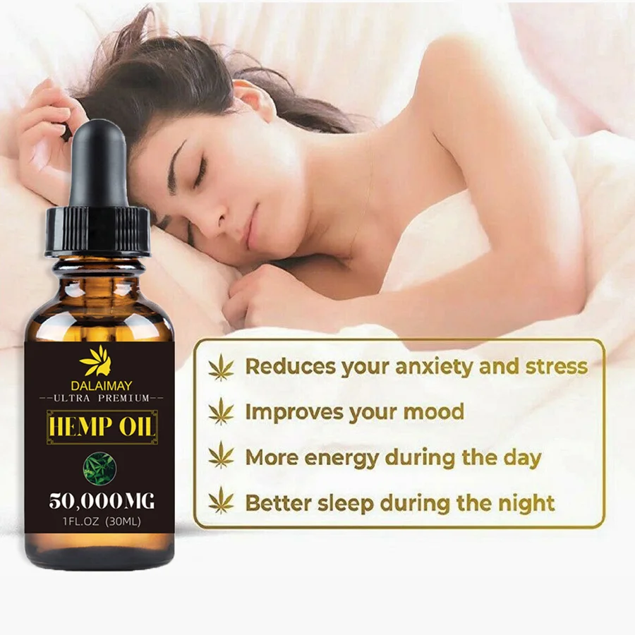 Wholesales Moisturizing Radiance Massage Improve Body Skin Hair Nails Full Spectrum Plant Extracts Pure Organic Hemp Seed Oil