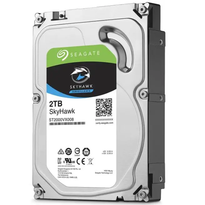 Top Sale Seagate SkyHawk ST2000VX008 2TB 3.5 inch HDD SATA 6Gb/s 64MB 5900RPM