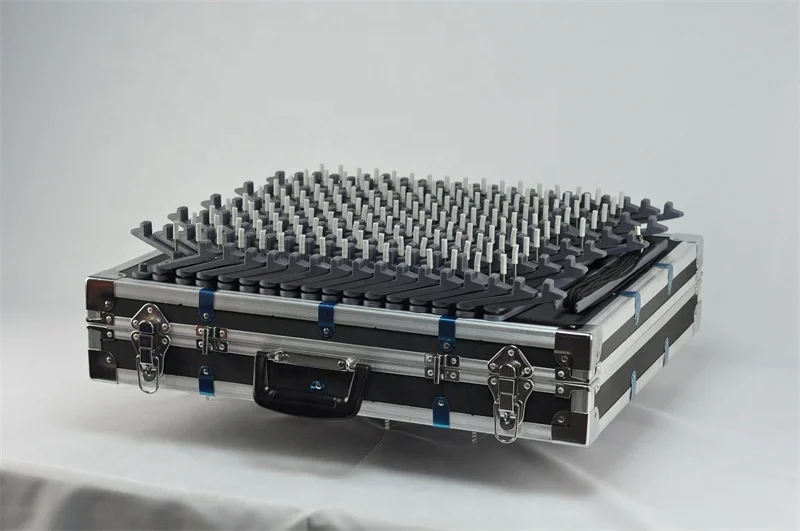 Golddeer portable roadblock spike strip system retractable tyre killer stinger road spikes with Aluminum case