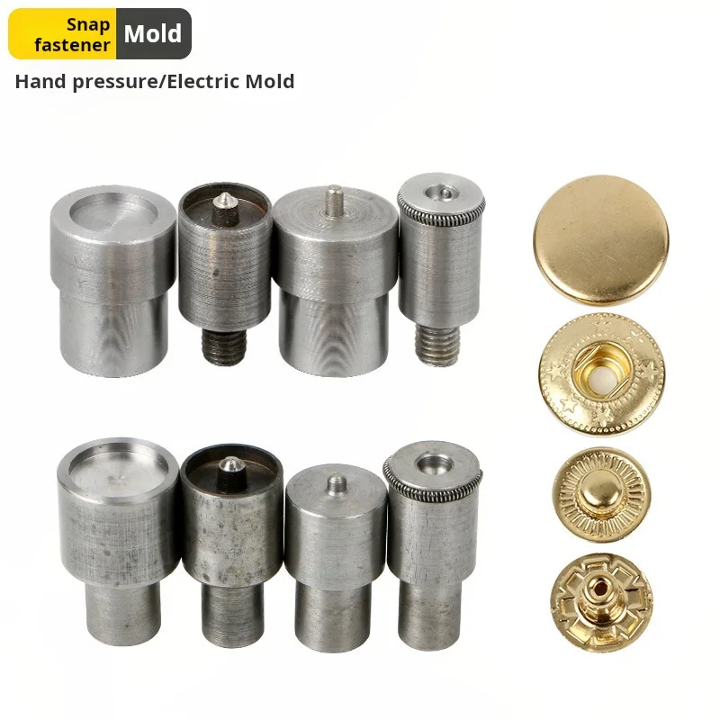 633/831 Manual Press Machine Snap Fastener with Mold Leatherwork and Fabric