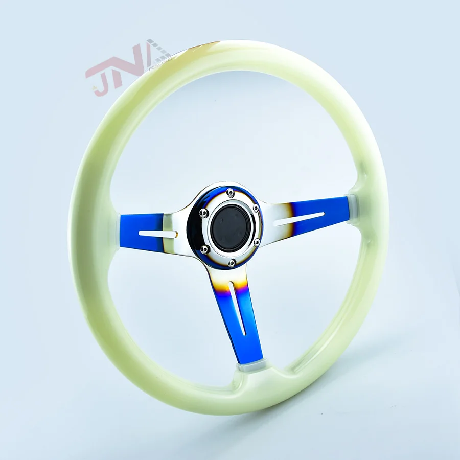 Luminescent Fashion Steering Wheels Wholesale Luxury Spoke Glow Racing Car Steering Wheel