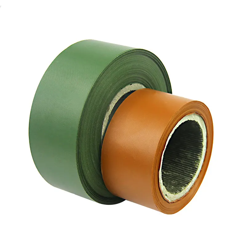 Темно-зеленая пленка из ПВХ с УФ-покрытием для украшения листьев рождественской елки