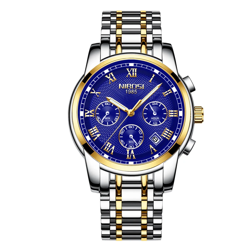 2302 Wholesale fashion women three dials watches small quantity available custom made watch for women