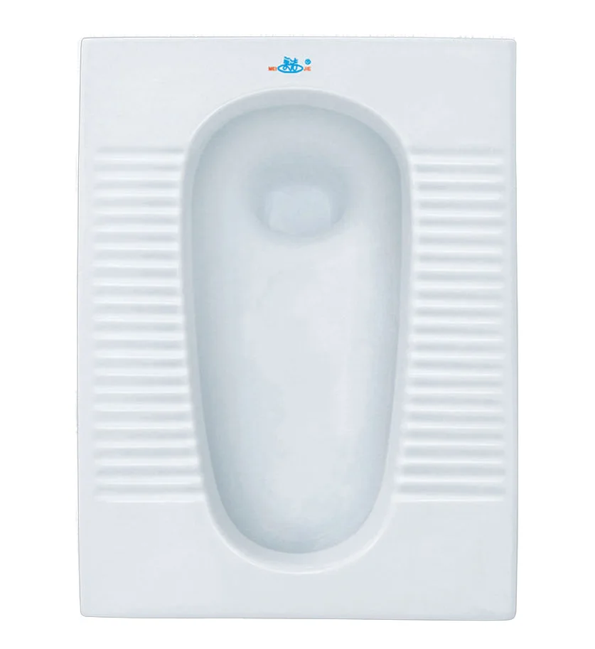 Easy Clean Install Factory Price Ceramic Bathroom Squatting WC Pan Saving