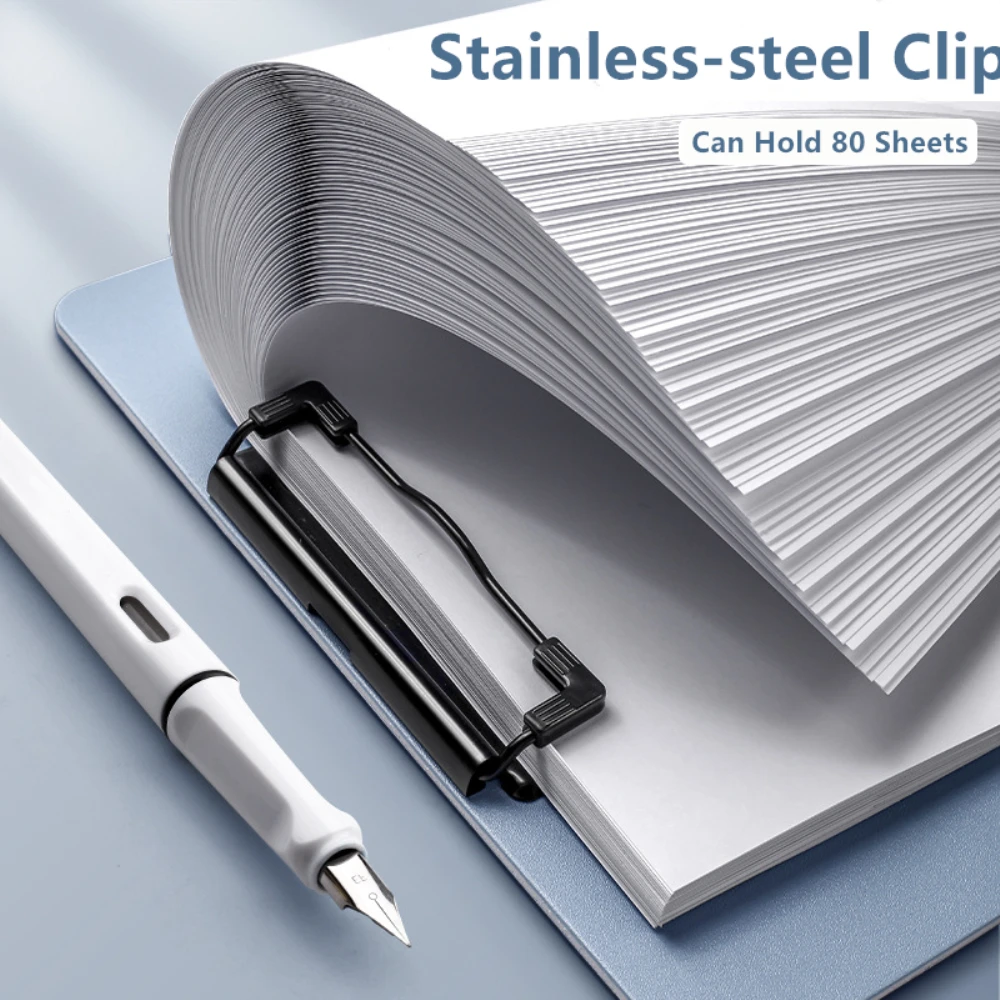 A4 Clip Boards 3mm Thickness Strong Writing Clamps Durable Document Clipboard Paper Clip Holder Nursing Clipboard Writing Board