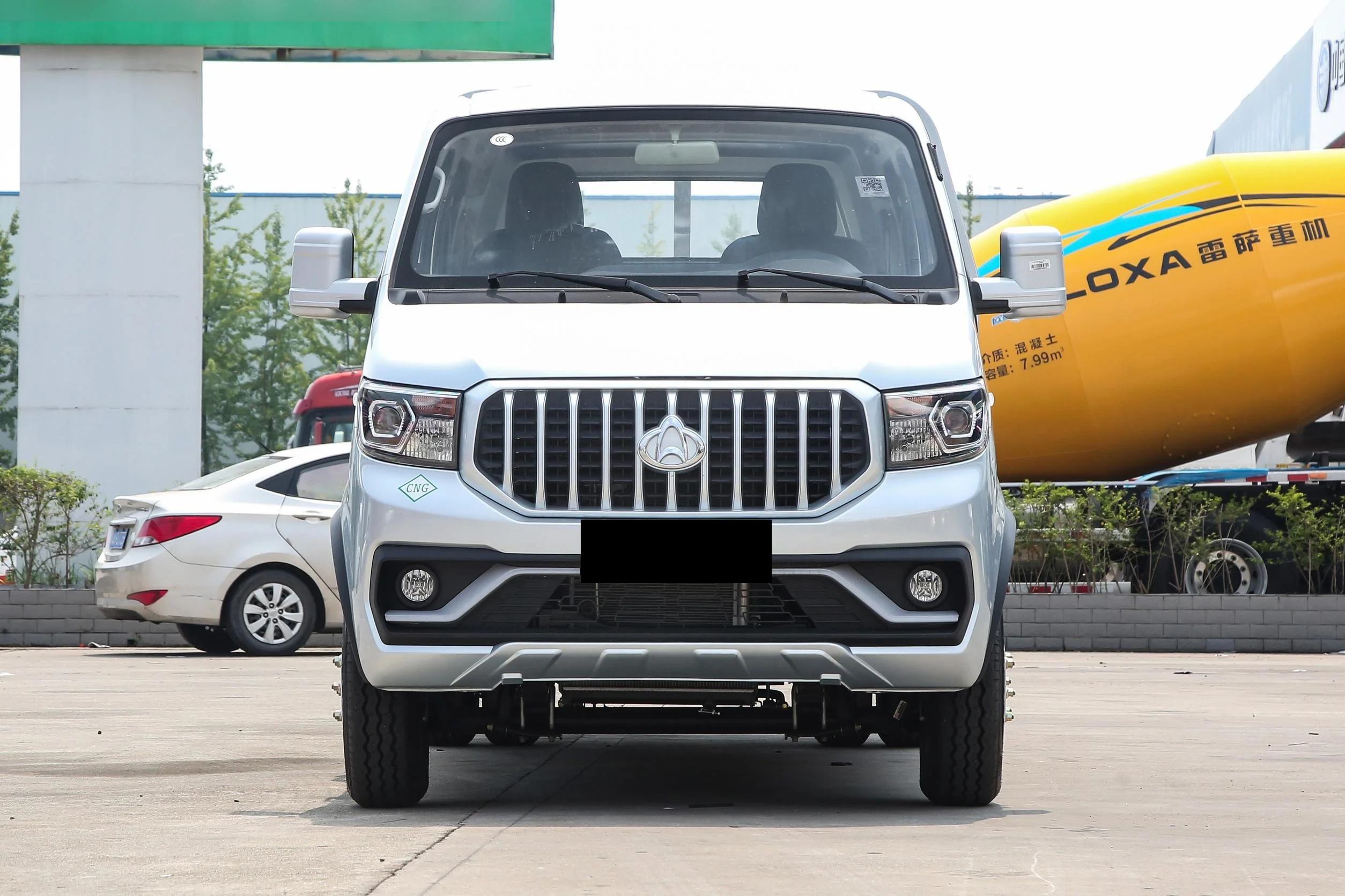 Новый SHENQI 2 55 М Двухрядные стальные пластины CHANGAN мини грузовой 2024