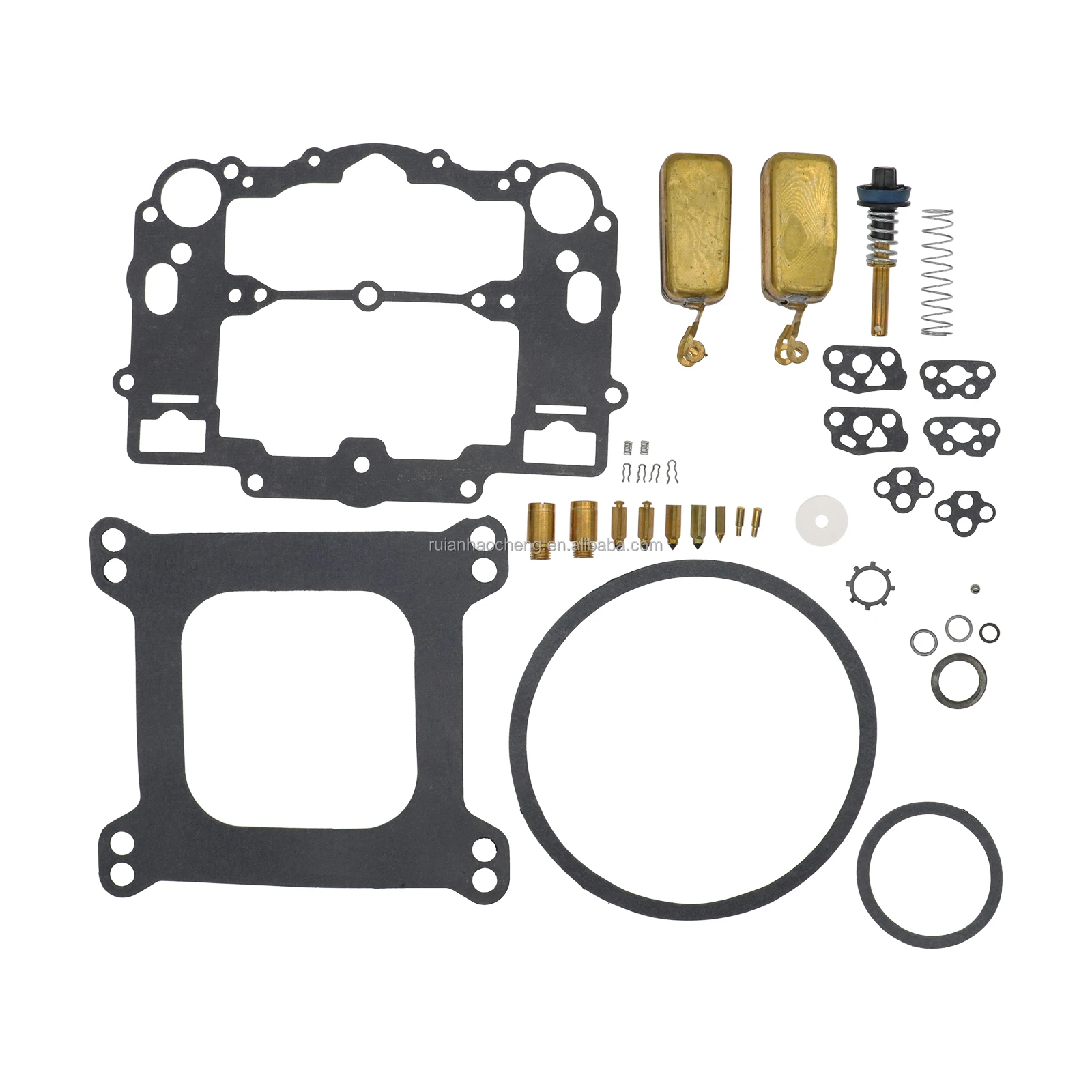 Carburetor Rebuild Kit For Edelbrock 1477 1400 1404 1405 1406 1407 1411 1409 With Brass Floats (1600271484990)