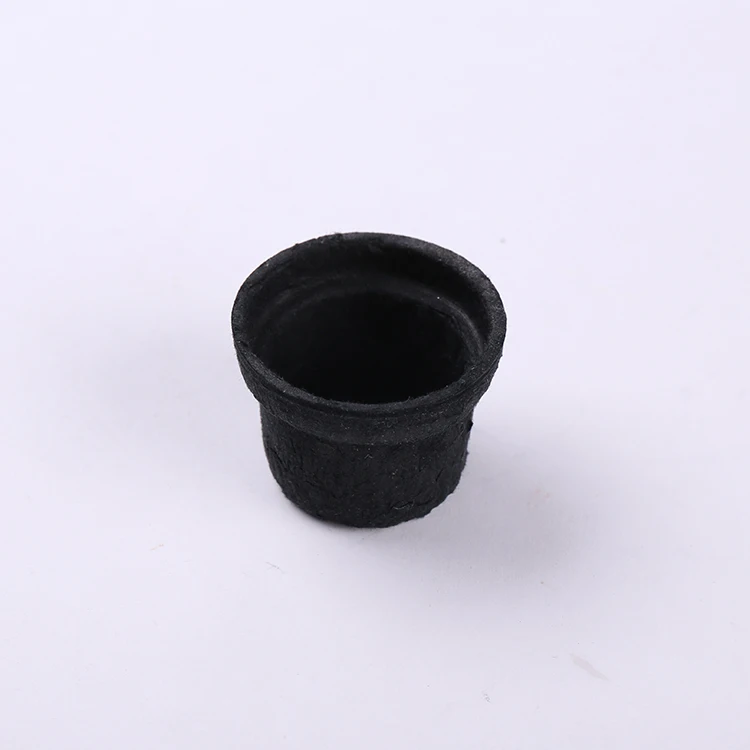 
Disposable plant fiber molded pulp paper seeding pot 