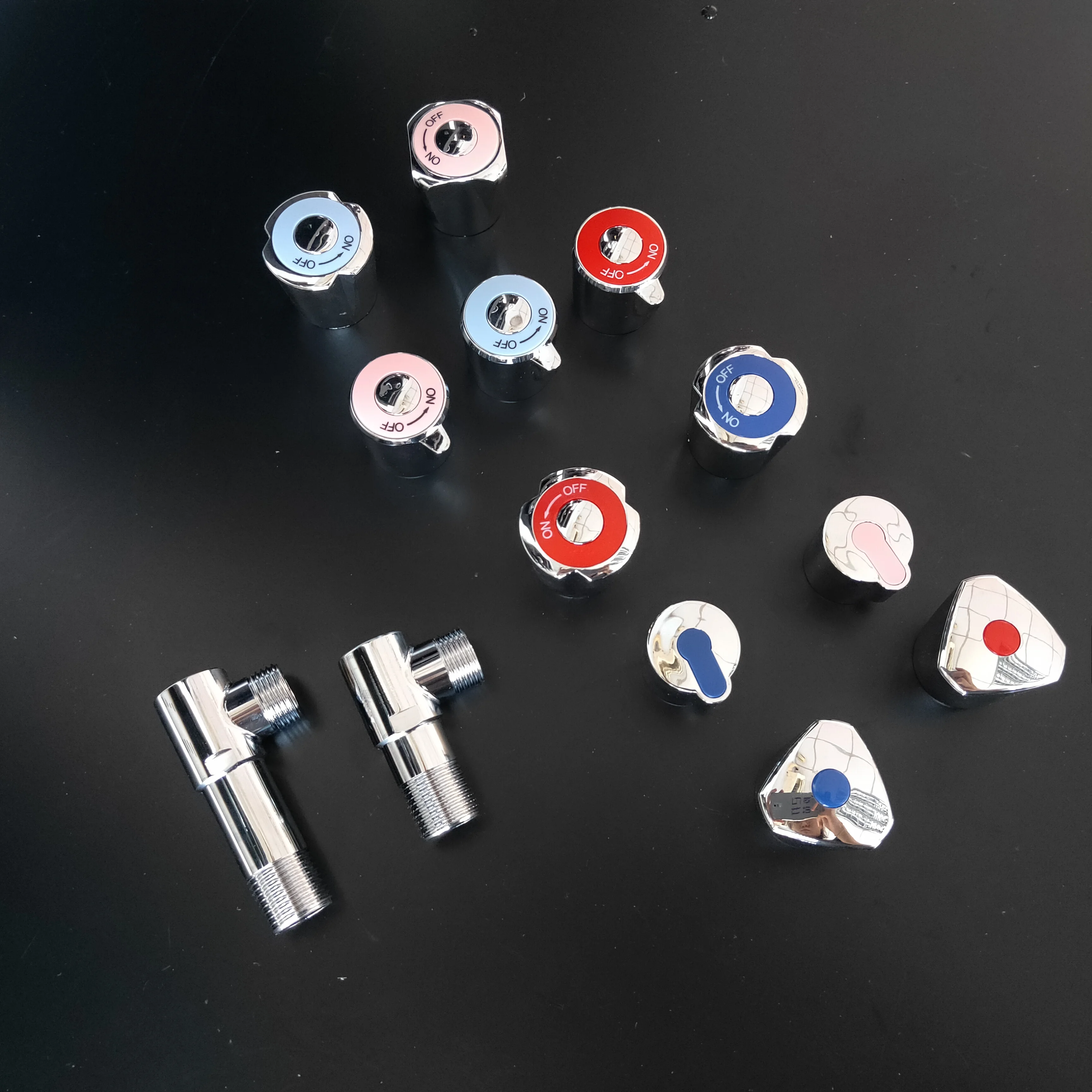 brass bathroom accessories hot or cold water brass Triangle valve wash basin angle valve Faucet Valve