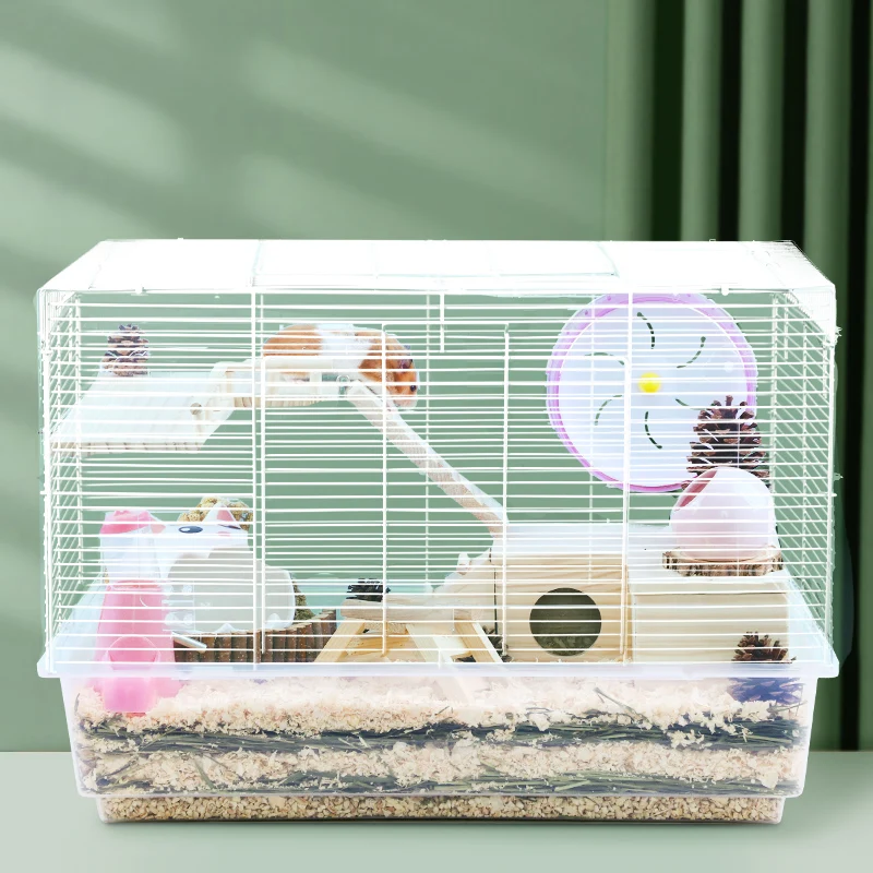 Wholesale jaulas para hamsters gaiola para hamsters cage transparent large big cage for hamster
