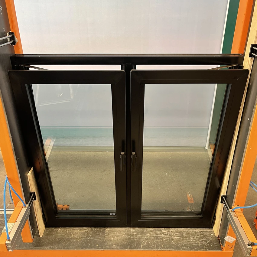 Minglei Top window thermal break aluminum window triple pane casement windows