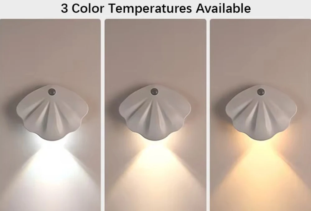 Smart Human Body Induction Wall Light Bedroom Bedside Night Light Hallway Lamp