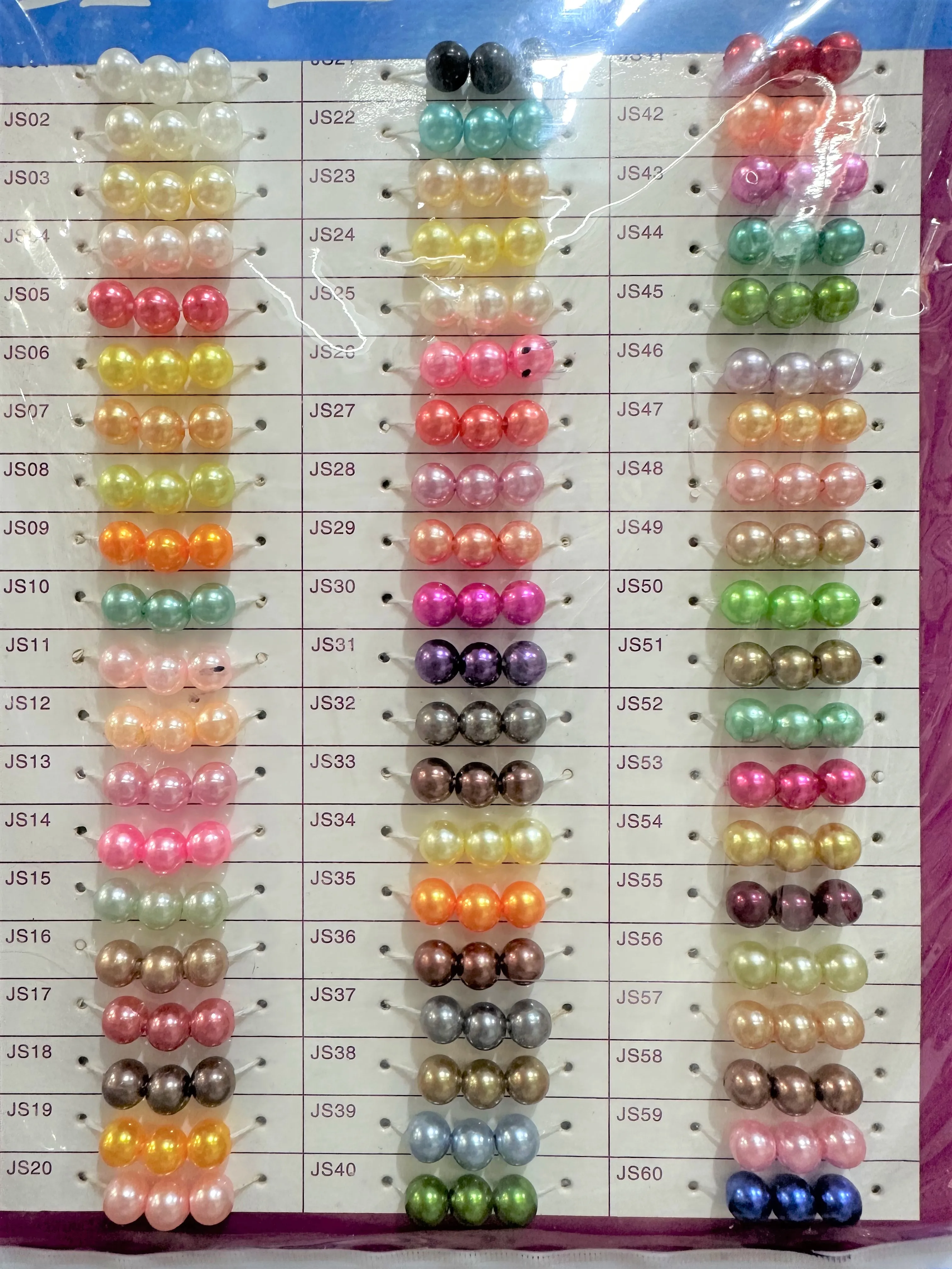 Customized color 3/4/6/8/10/12/14MM Round NO Hole Acrylic Imitation ABS Pearl Beads Loose Beads for DIY Craft Decoration