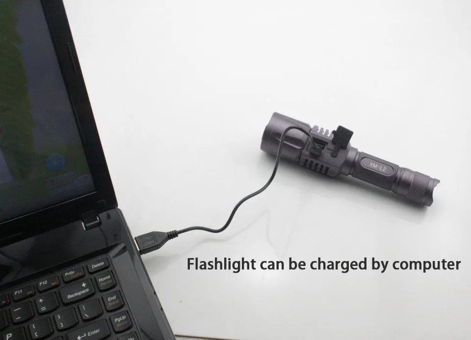 
Powerful flashligh torch powerful flashlight 3000 Lumens USB Port T6 LED flashlight Torch 5-Mode waterproof lanterna Light Lamp 