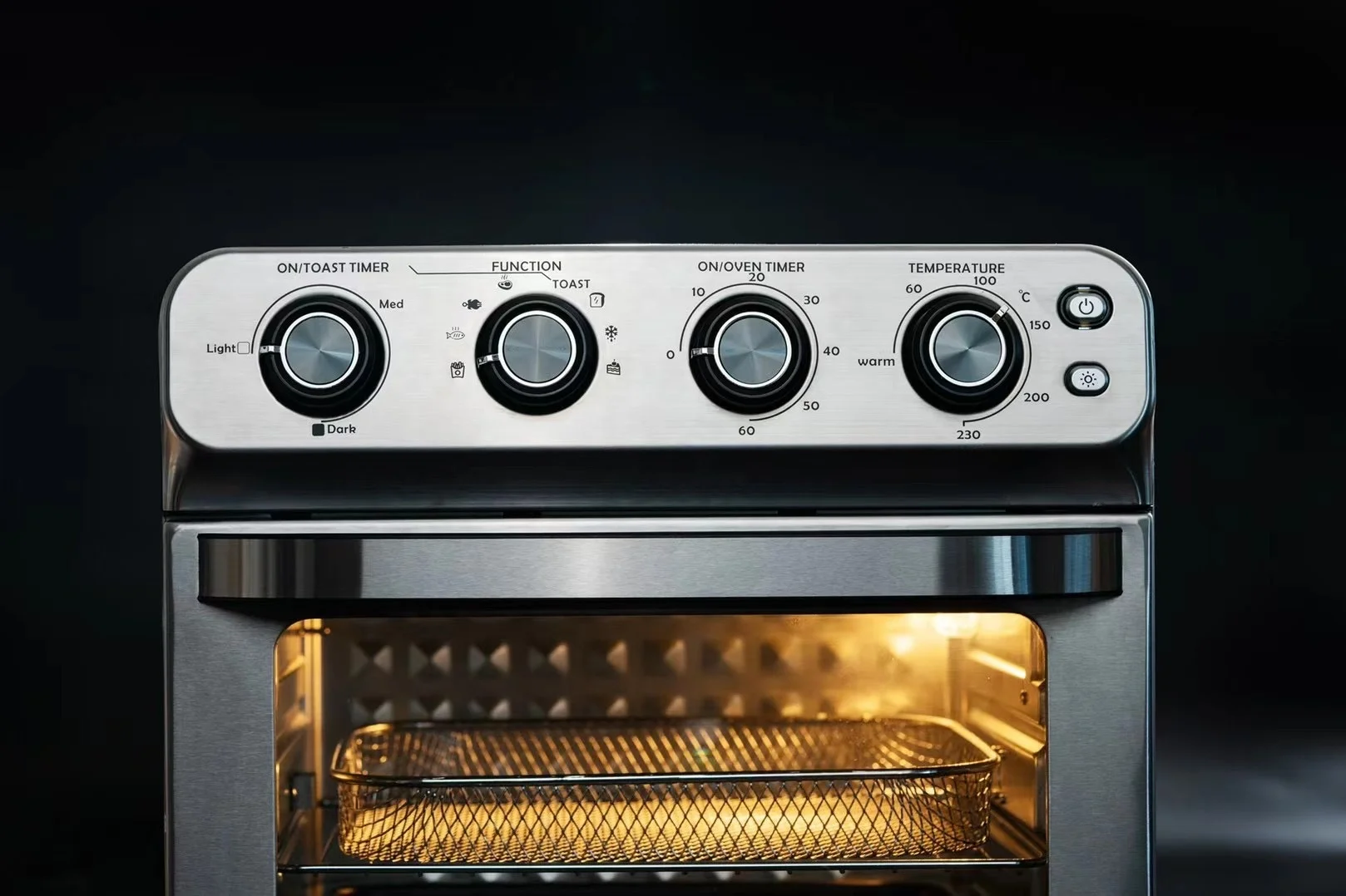 The Most Recent Powerful All-in-one Air Oven Fryer Electric For Home Commercial Air Fryer