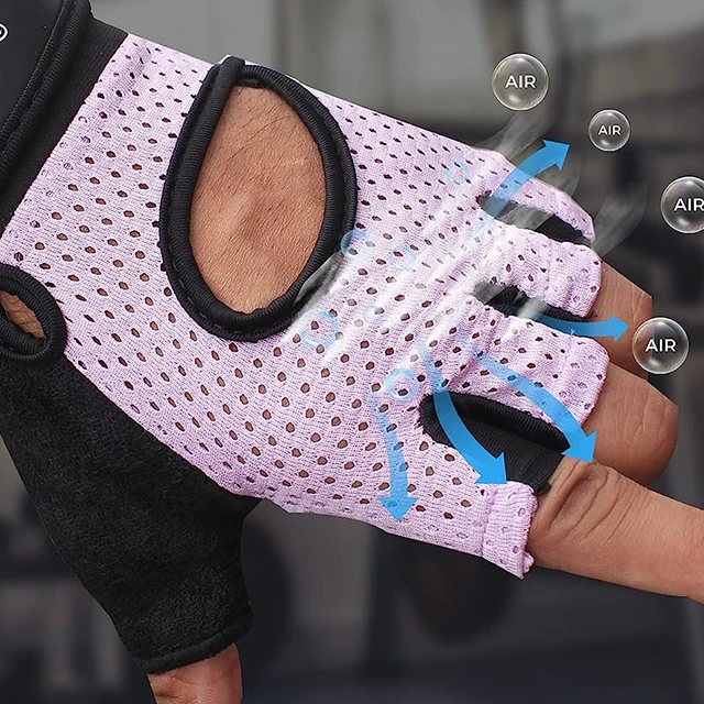 Half Finger Lifting Gym Weight Lifting Gloves for Men & Women