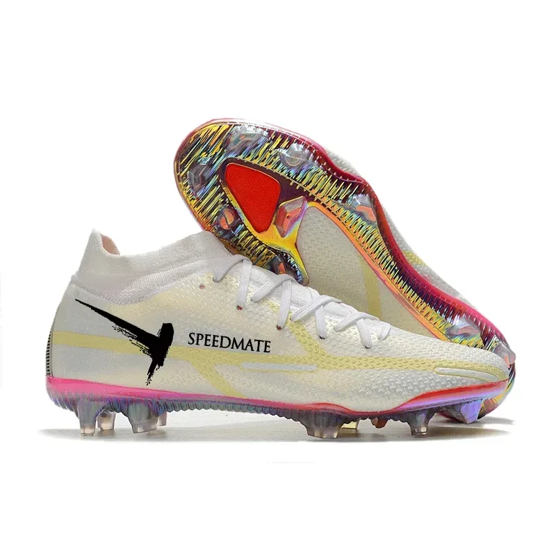 Men Tacos De Futbol Football Shoes Colorful Outdoor Soccer Shoes Breathable Non-Slip Football Soccer Boots Drop Shipping