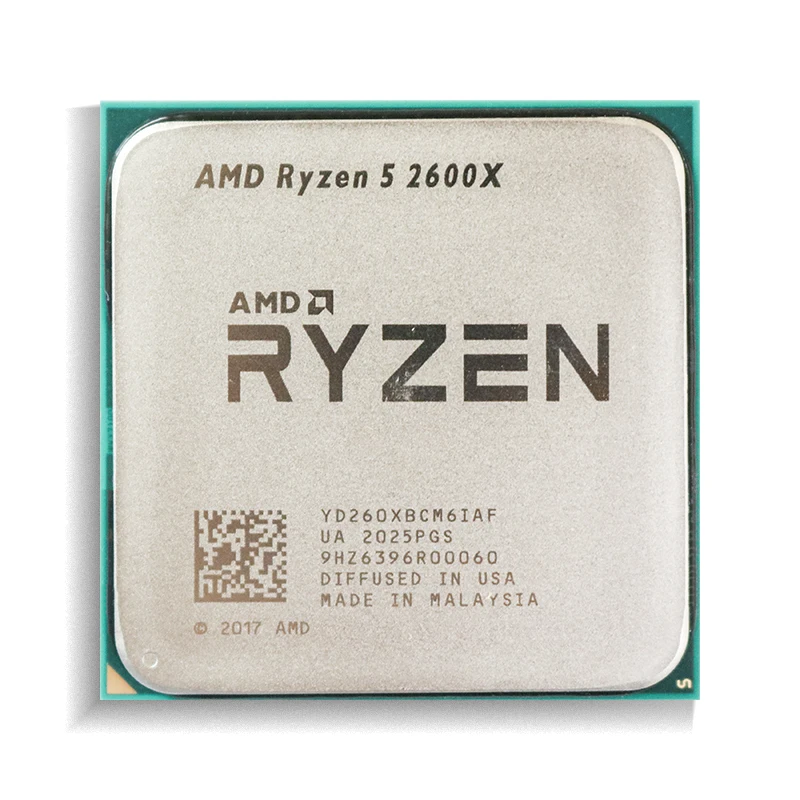 Hot sell CPU Socket AM4 95W For AMD R 5 2600X 3.6 ghz 6 core CPU processor R5 3500 3600 3500X 5600X rayzen processor