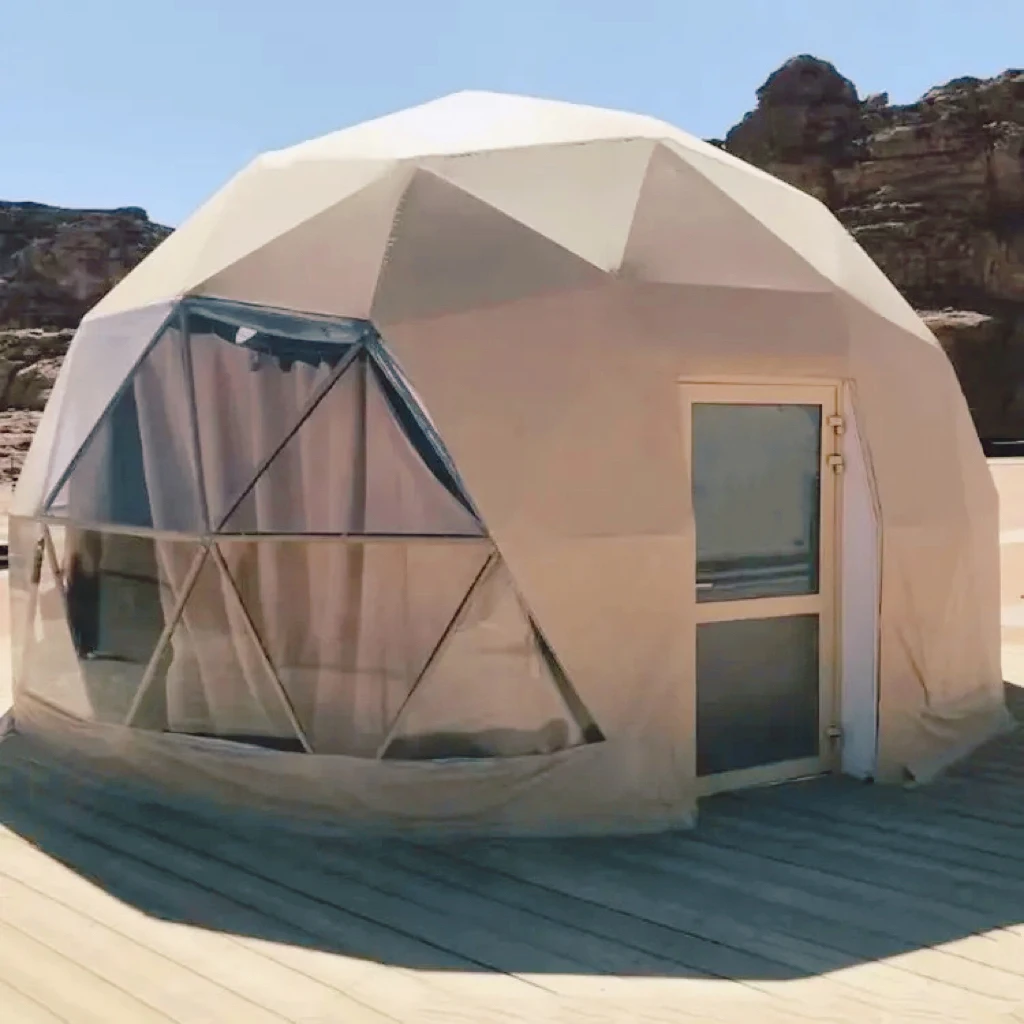 Роскошные палатки отель курортный дом глэмпинг иглу с ванной Юрт геодезический купола
