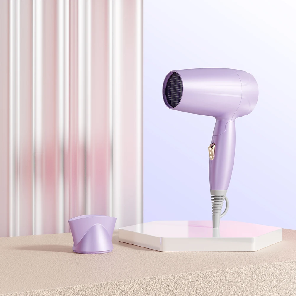 Secador de Pelo Professional Mini Size Hair Dryer Blower Compact Foldable Hair Blow Dual Voltage 1200w Hair Dryer