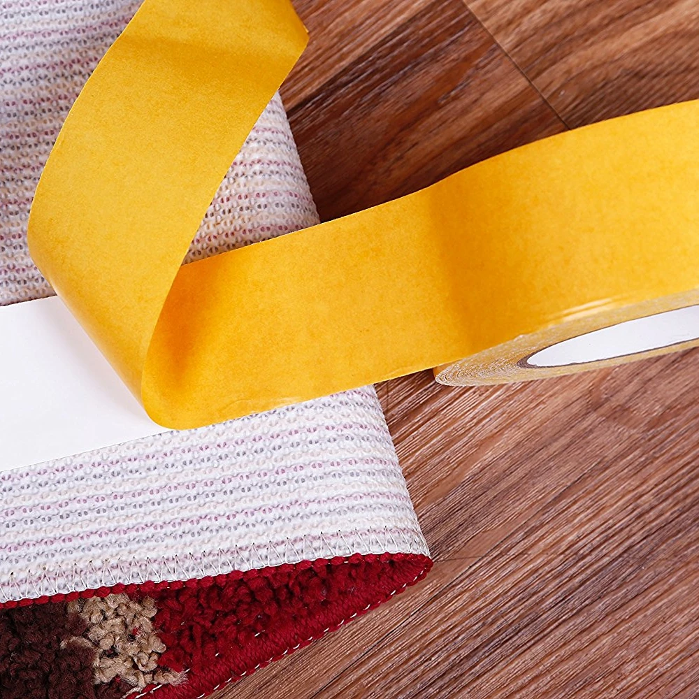 wholesale double sided carpet Tape PVC strong adhesive duct tape hot melt cloth tape for carpet and package