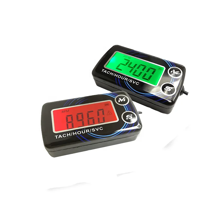 Customized logo Fully functional JOB Timing SVC Remind RPM Replaceable Battery hour Meter