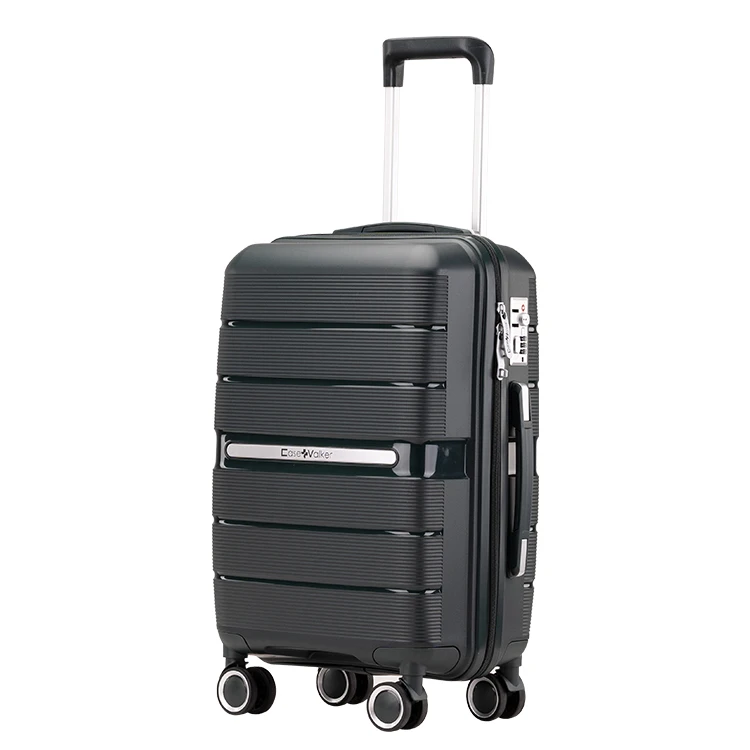 2022 Newest Style PP Hard Shell Travel Carryon Trolley Suit case Travel Bag Luggage Set