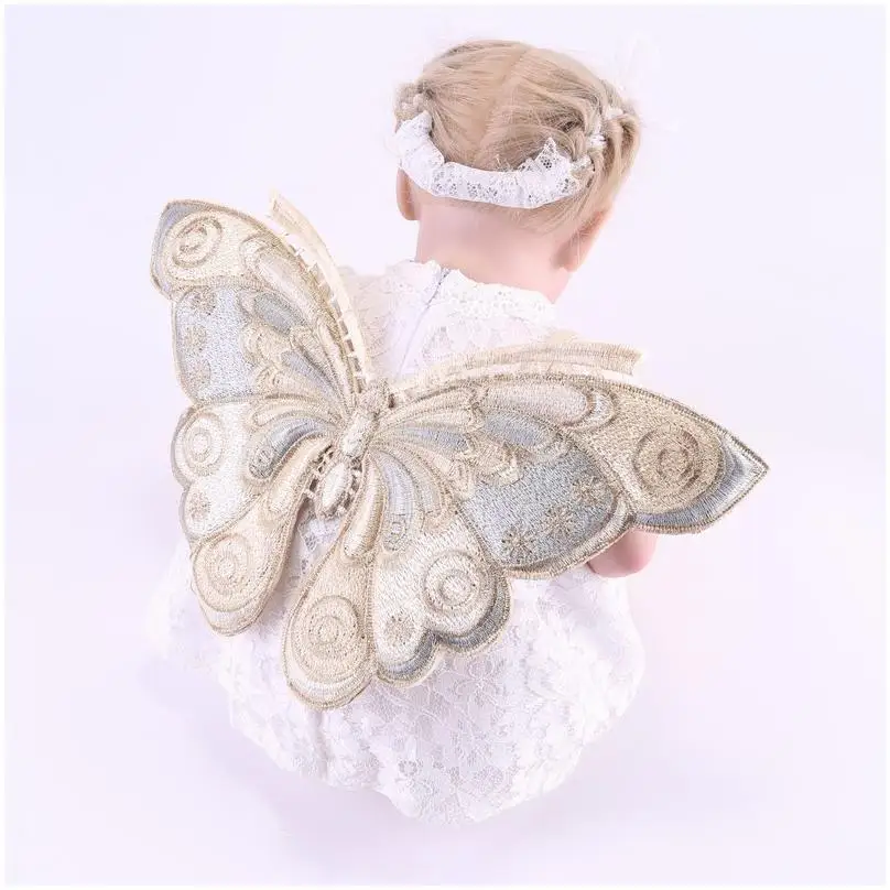 Wings Led Lights Feather Light Feathers White Yellow Sublimation Blue Human Glowing Golden Angel Wings Clothes And Wings