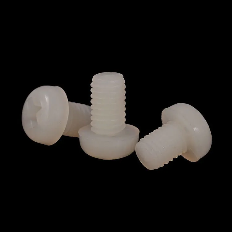 Custom Plastic Inside Hexagonal Cylindrical Head Screws High Temperature Resistant Peek Plastic Bolt Fasteners