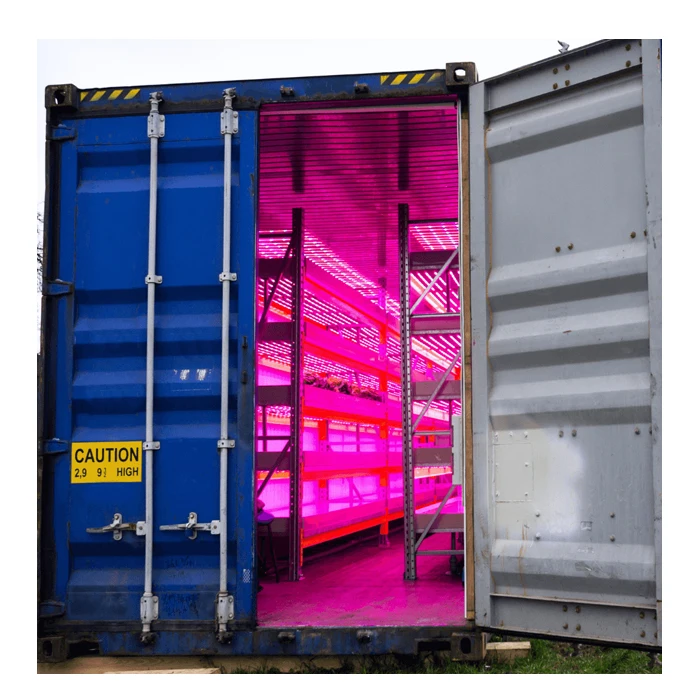 Вертикальный гидропонный контейнер Microgreens для фермы/Теплицы