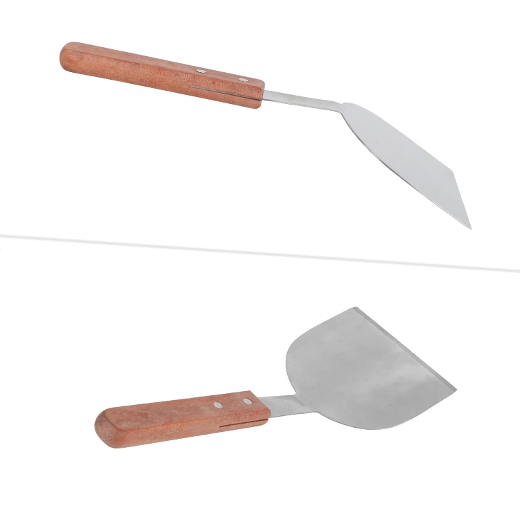 Professional Metal Pancake Patty Hamburger Burger Grill Spatula Turner Hamburger Turner