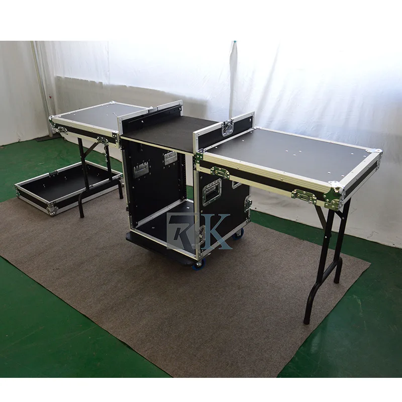 flight case for cable/mobile bar flight case/flight case custom white