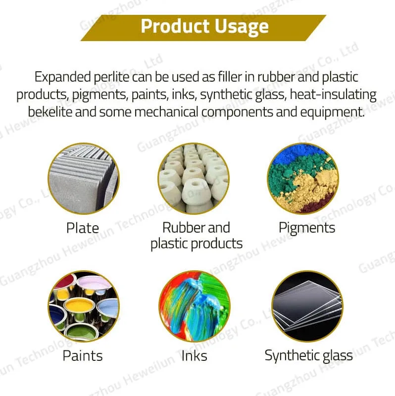 Expanded perlite for inorganic sound insulation light aggregate insulation board