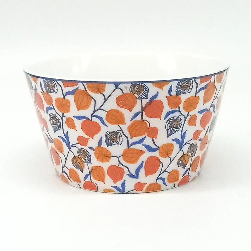 rslee design Factory Wholesale Hand Painted Colourful Ceramic Bowl with Nice Quality