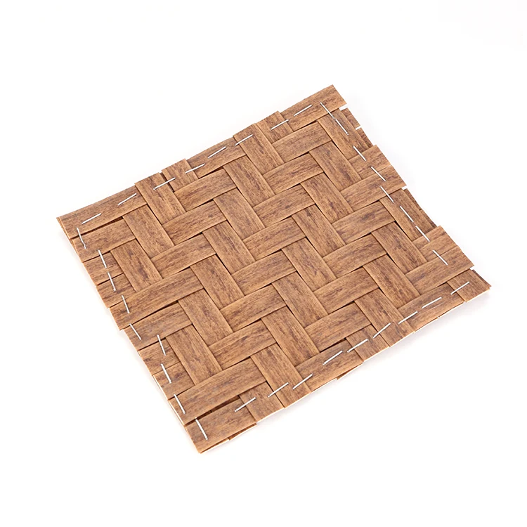 Wall and Ceiling Weaving Panel Sheets Synthetic Woven Straw Mat