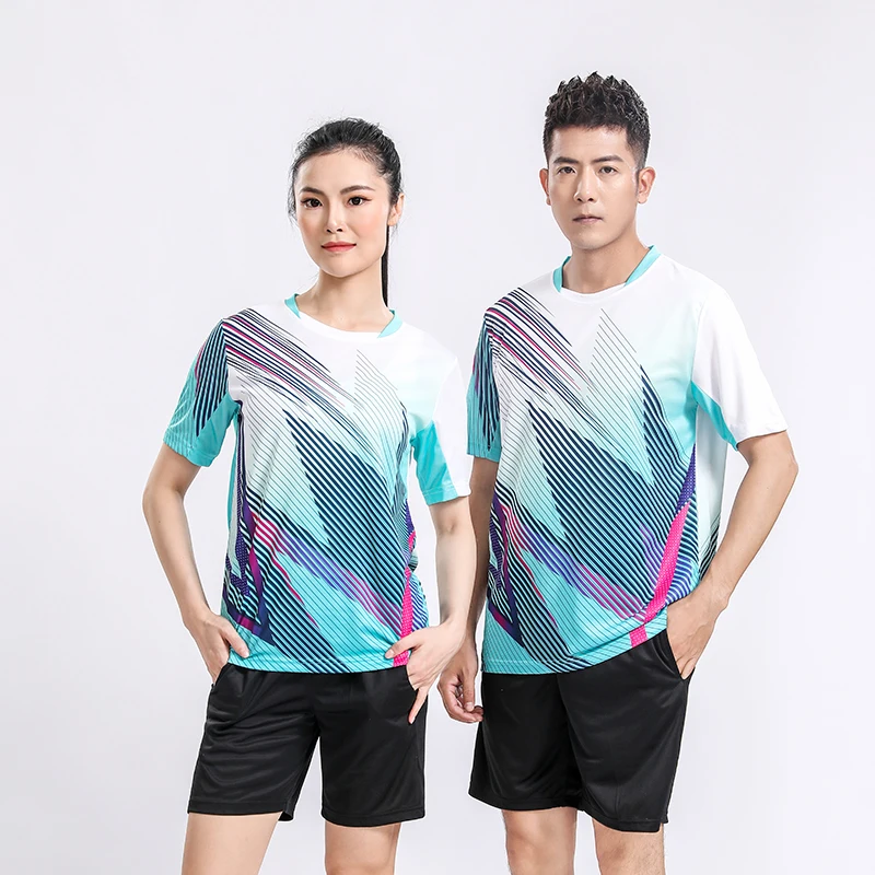 2024 Factory direct sale custom polyester tennis t-shirt high quality tennis uniform sport quick dry casual t-shirt
