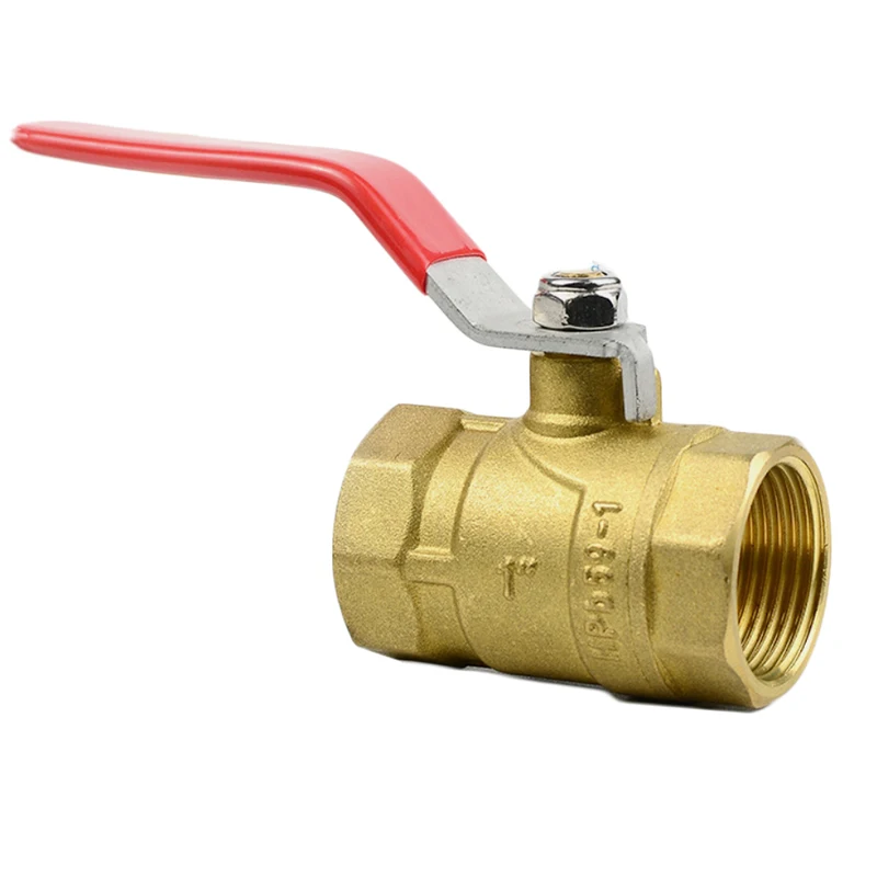 High Quality Copper Ball Valve Thread Female Full Bore Brass Ball Valve Supplier