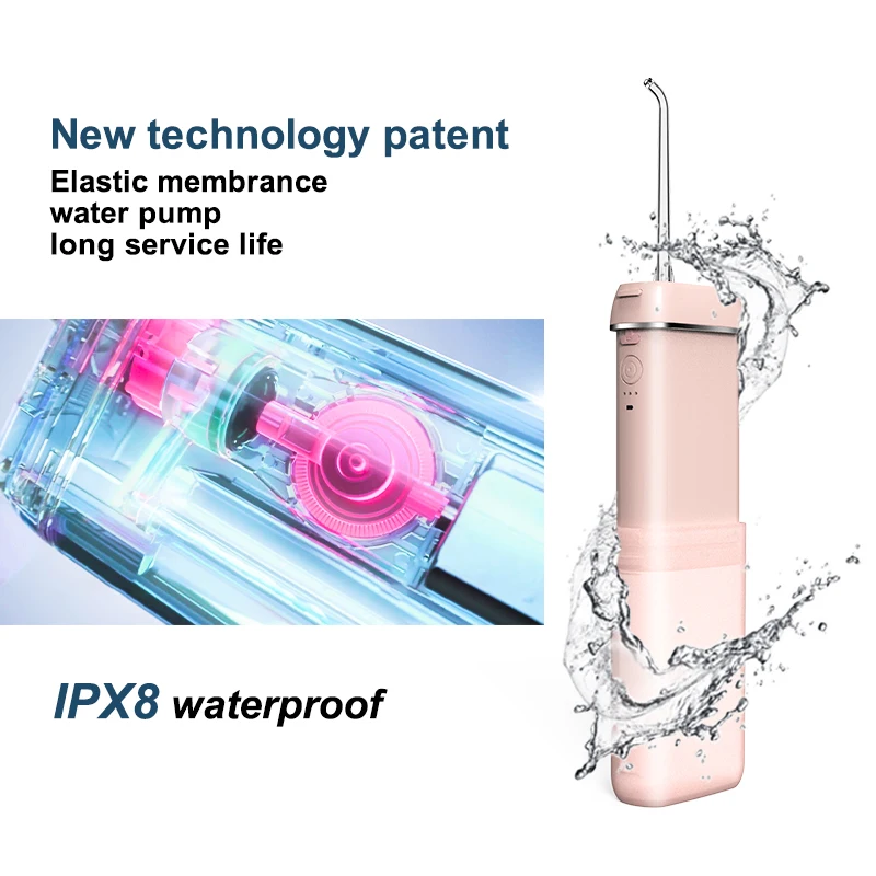  Amazon Hot sale Cordless Dental care Rechargeable Electric Smart Mini Portable Water
