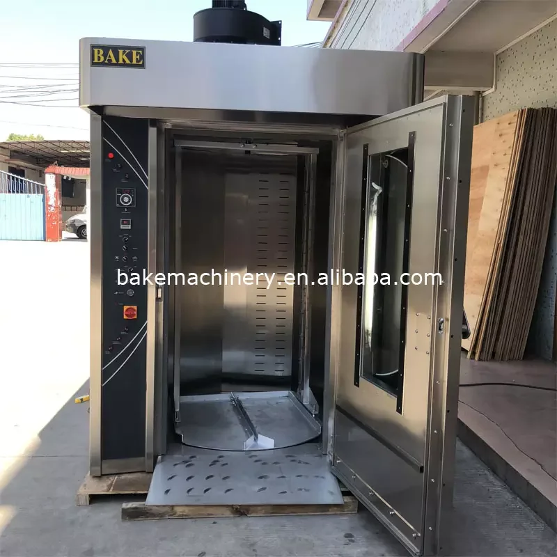 electric/diesel/gas rotary baking oven 32 trays China price for biscuit cookies