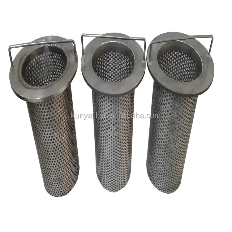 
Stainless steel perforated mesh buckets/filter basket 