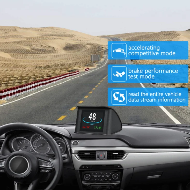  Автомобильный дисплей hud OBD Smart Digital Meter HUD