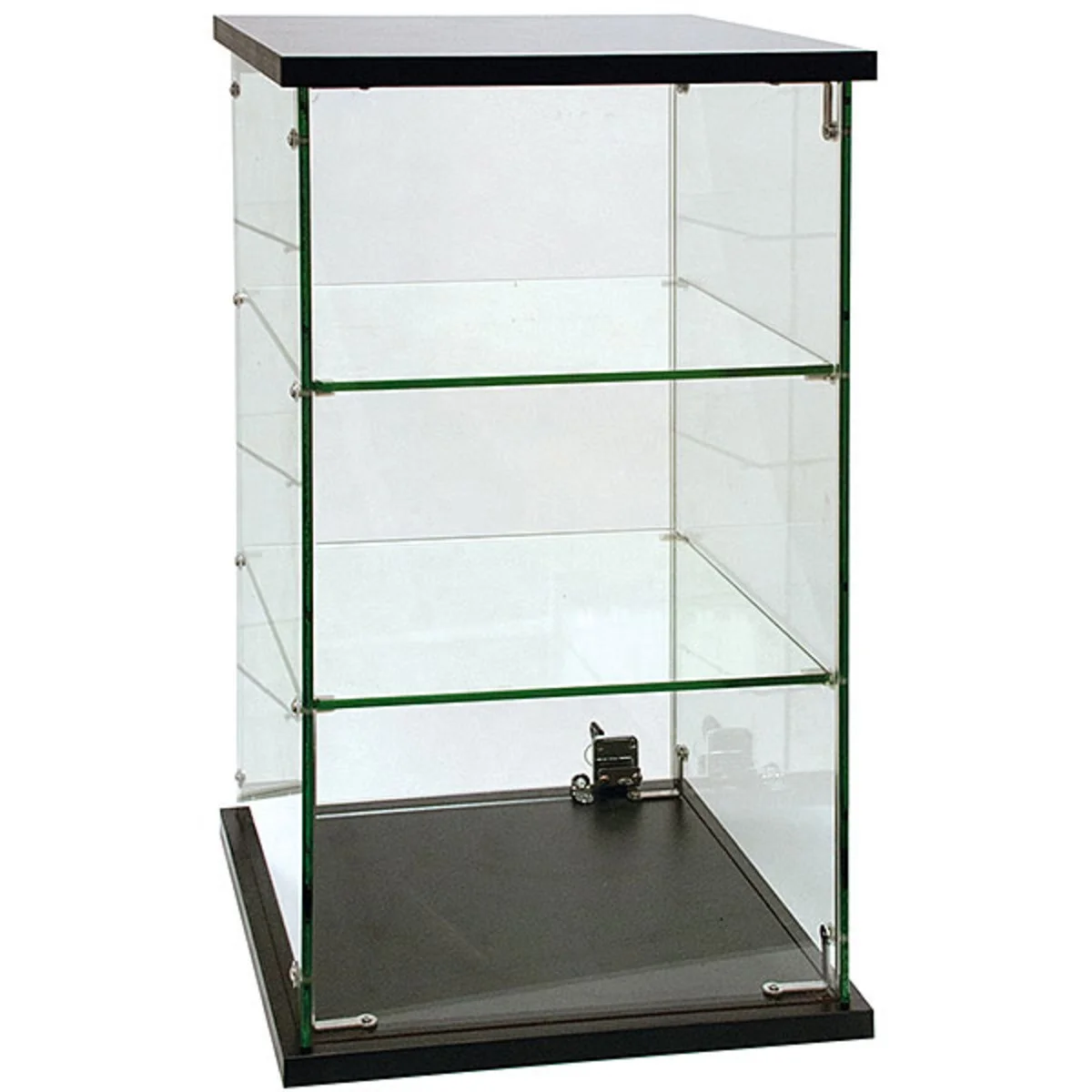 Table Top Glass Display Case Frameless Glass Retail Display Case