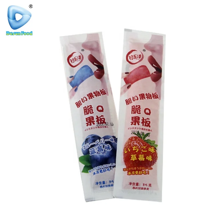China wholesale halal colorful assorted sweet fruit jelly stick in box