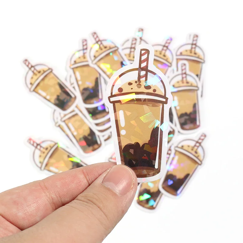 Custom Stickers Custom Die Vinyl Cut  Stickers Printing Adhesive Pvc Label Company Logo Design Cartoon Froster Stickers