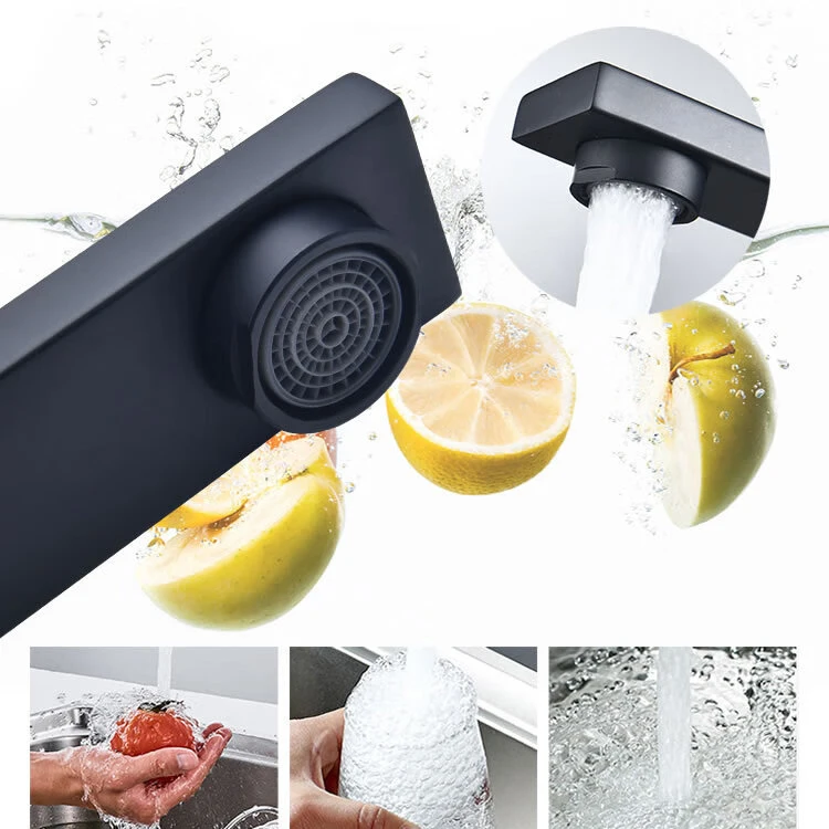 manufacturer modern style flexible pull out connections durable kitchen sink faucet luxury kitchen basin faucets chrome sink tap