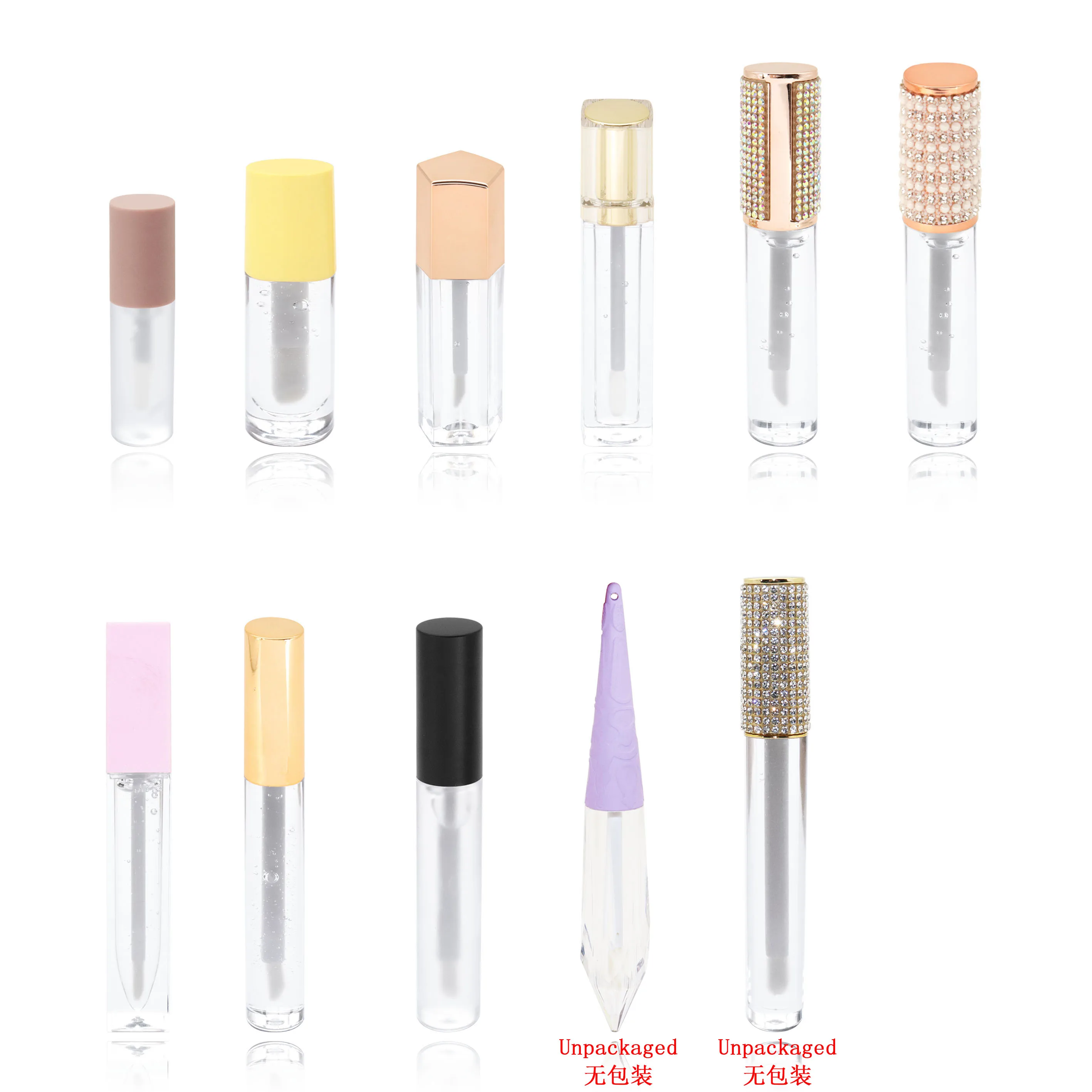 OEM/ODM Custom Lip Plumping Gloss Vegan  Lipgloss Sun  Moisturizing Lip Plumper Tubes Private Label Option