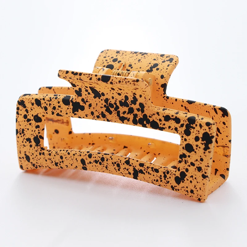 Fashion Spray Lacquer Hair Clips Exquisite Hair Jaw Girls Hair Claws Accessories for Women