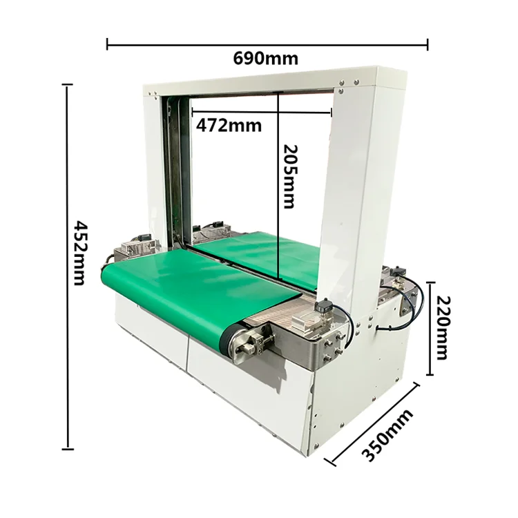 Table top paper banding machine automatic tape strapping machine