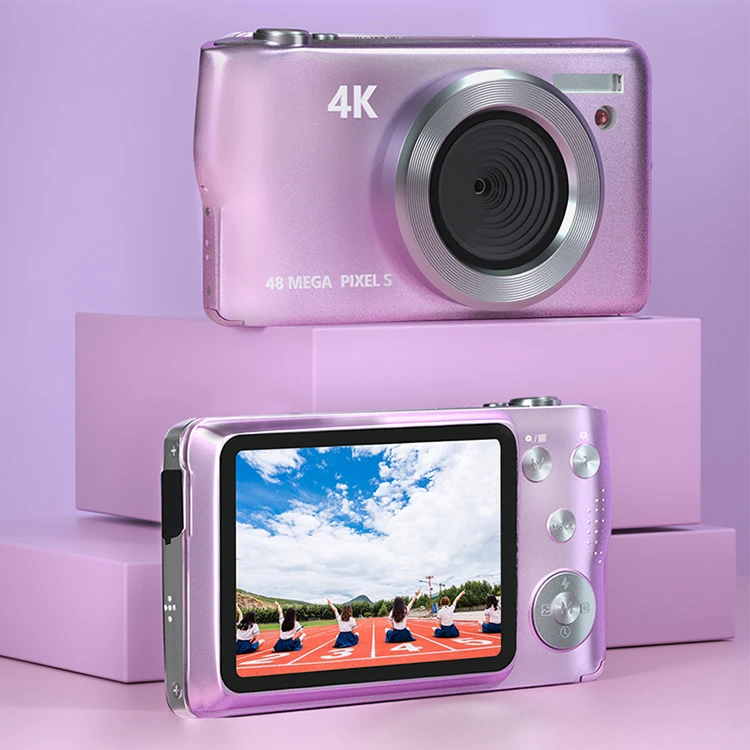 Цифровая компактная камера 48 МП с ЖК-экраном 2,7 дюйма