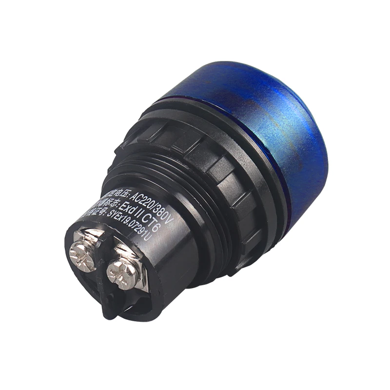 IP54 Colorful IP66 16A explosion-proof indicator lights blue led